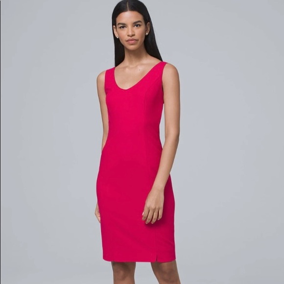 White House Black Market Dresses & Skirts - WHBM Pink Sheath Dress